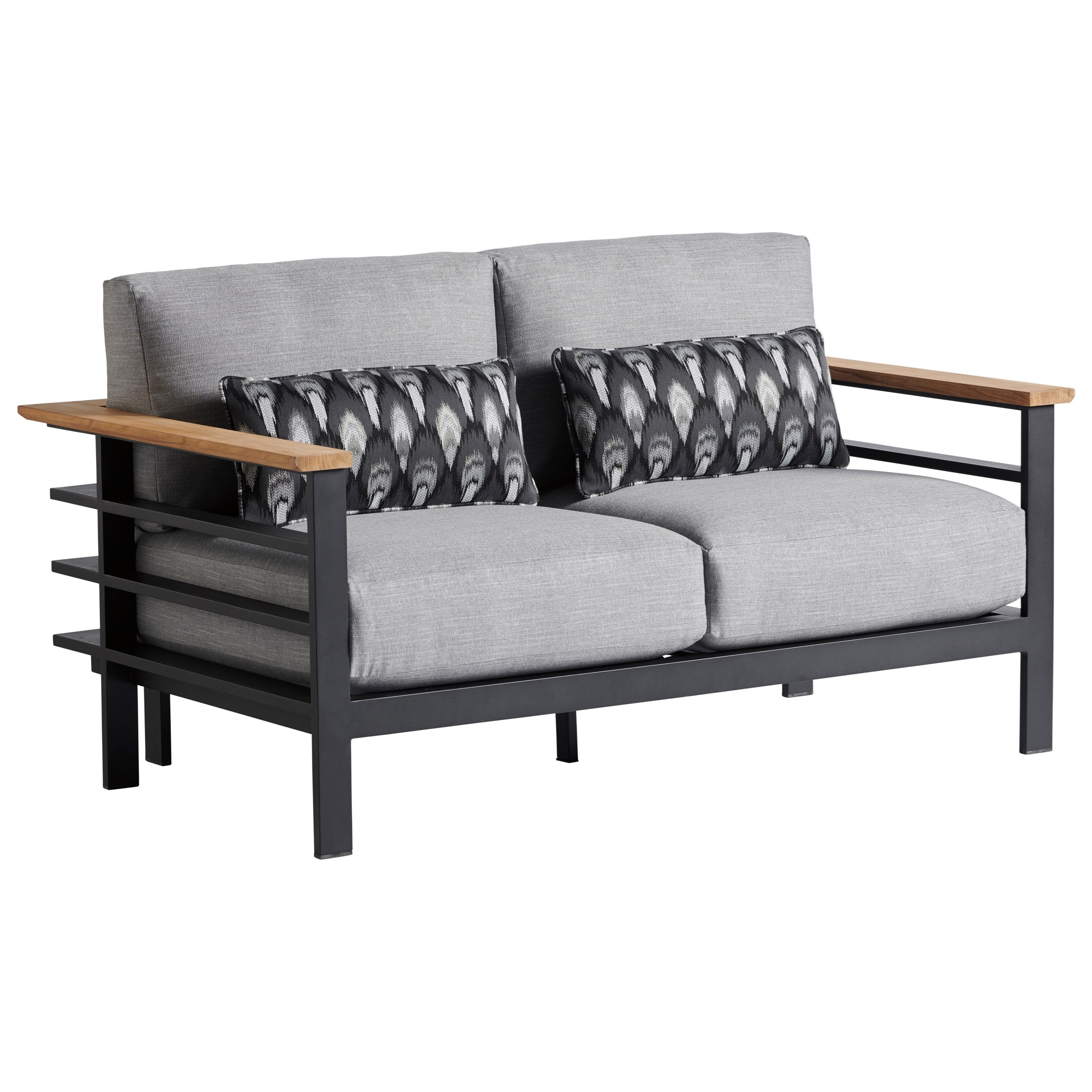 Tommy Bahama Outdoor Living South Beach CS394022+394022709211 Contemporary Outdoor Loveseat